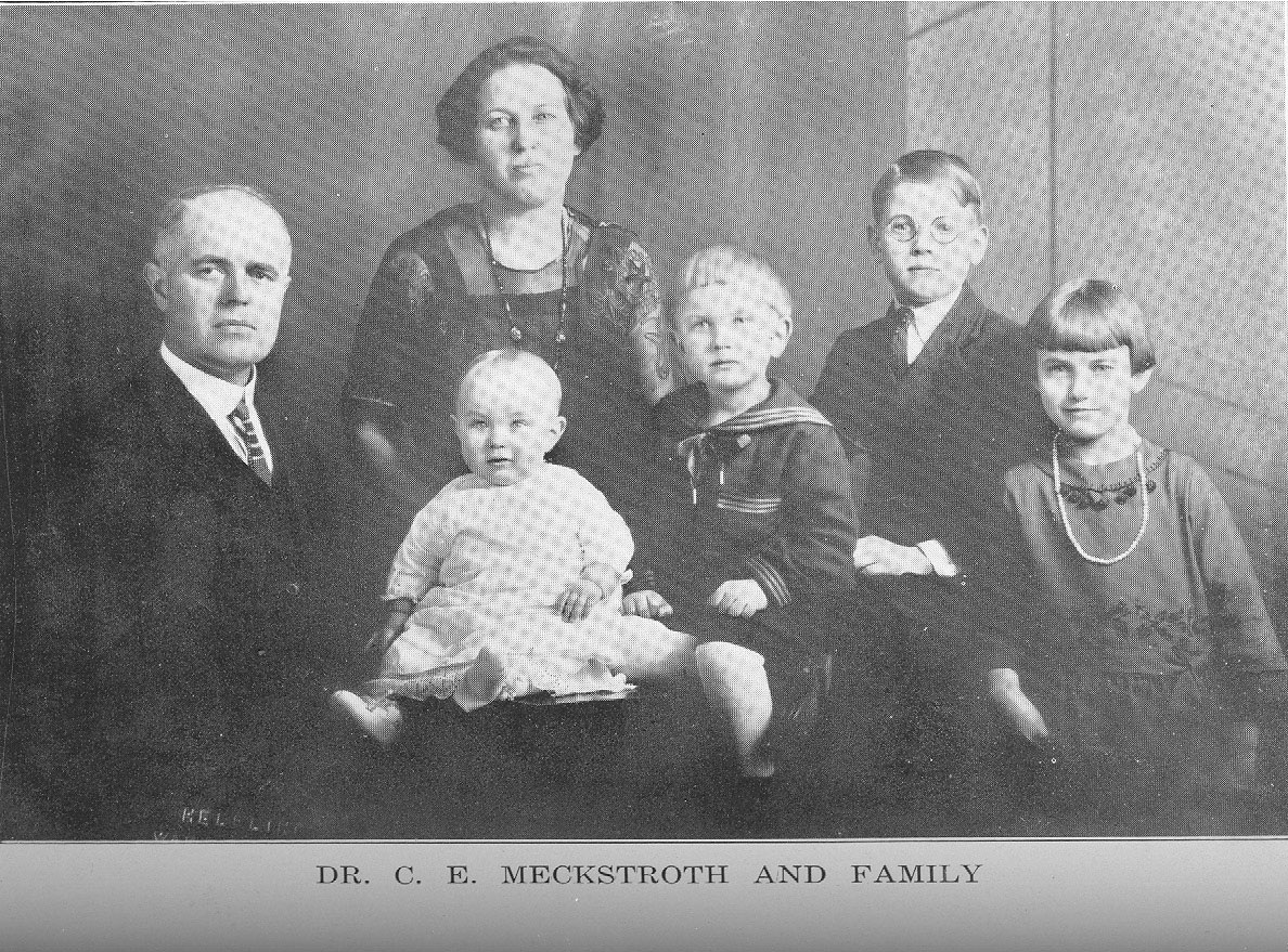 Dr. C.E. Mechstroth and Family
